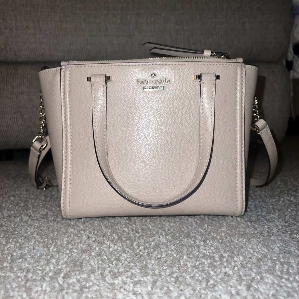 Kate Spade Cream Leather Handbag